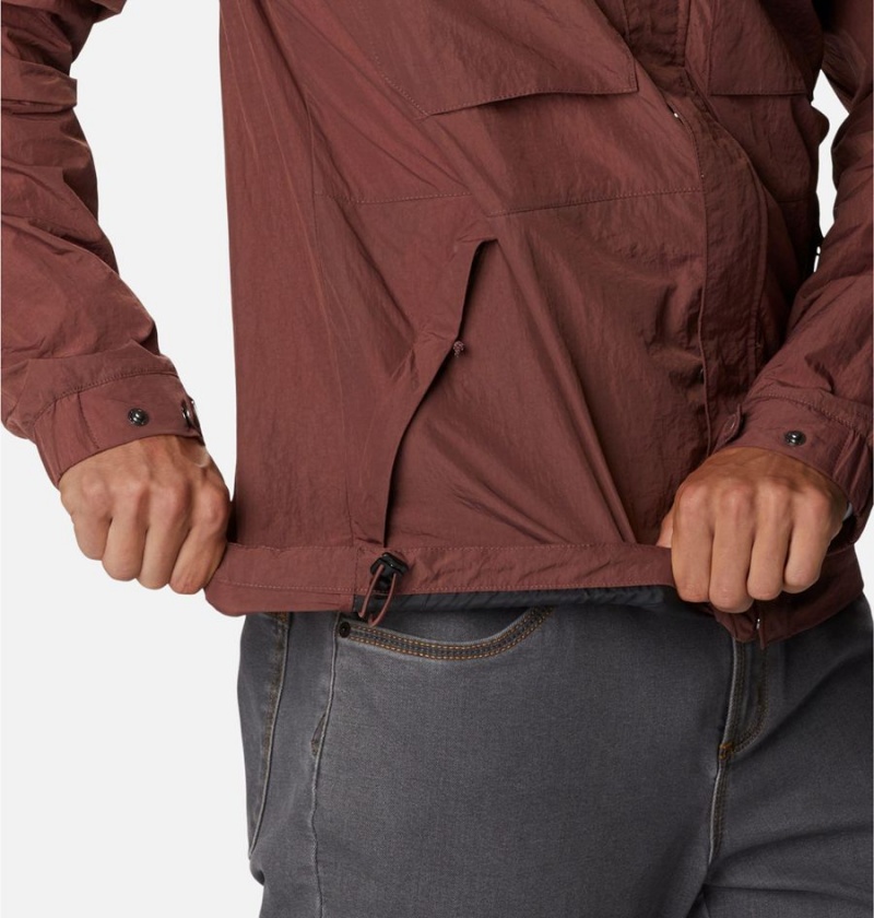 Brown Columbia Coho River Jacket Men's Windbreaker | 62349DURI