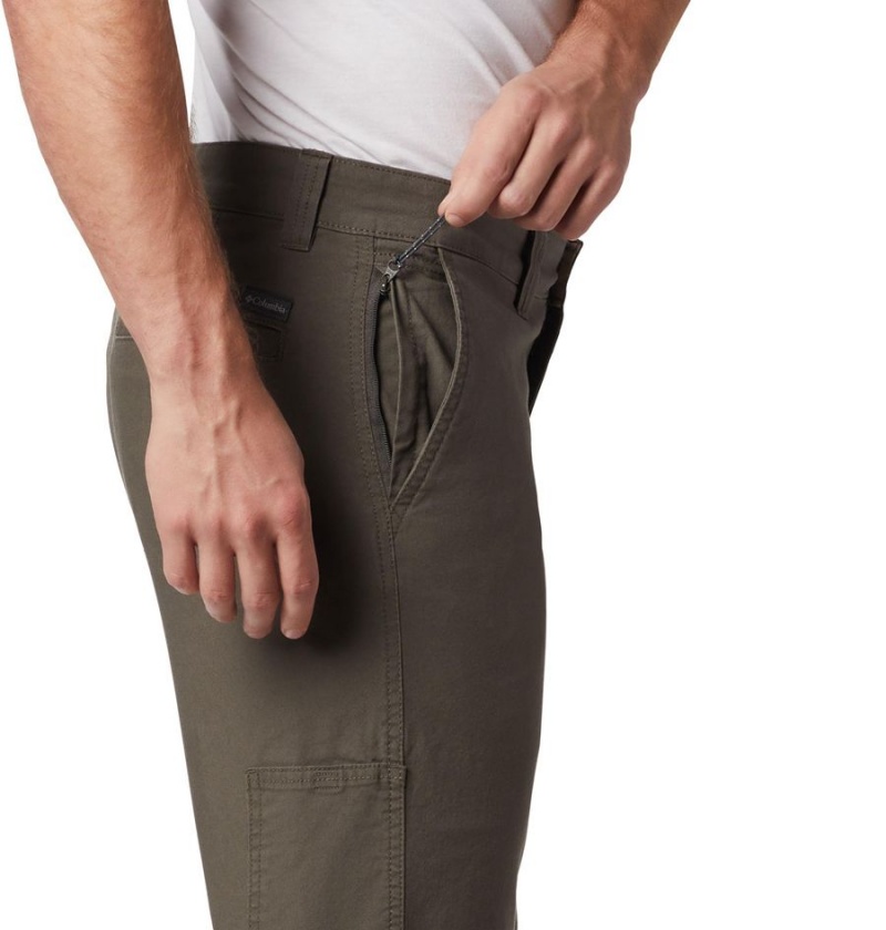 Brown Columbia Flex ROC Men's Pants | 90315XAZP