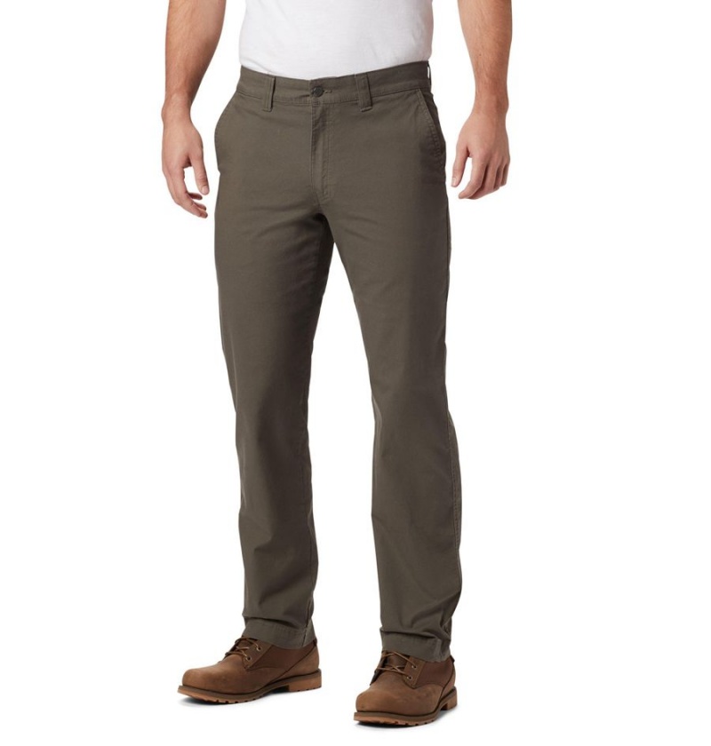 Brown Columbia Flex ROC Men\'s Pants | 90315XAZP