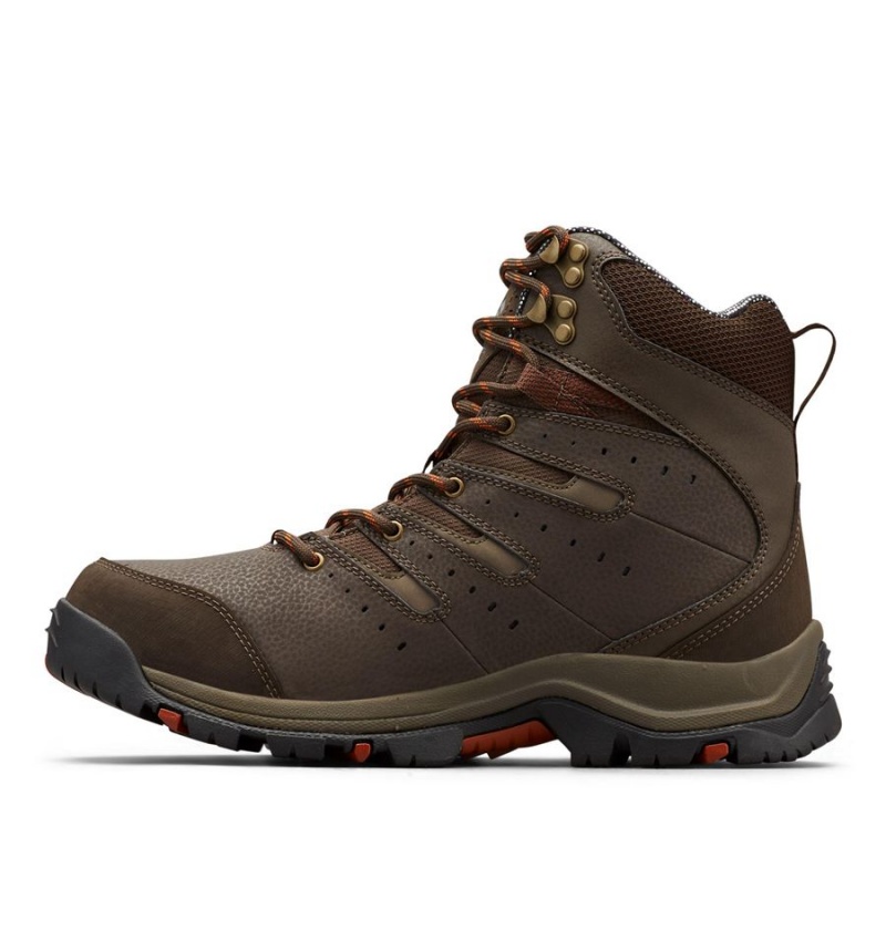 Brown Columbia Gunnison II Omni Heat Men's Boots | 38216RGCE