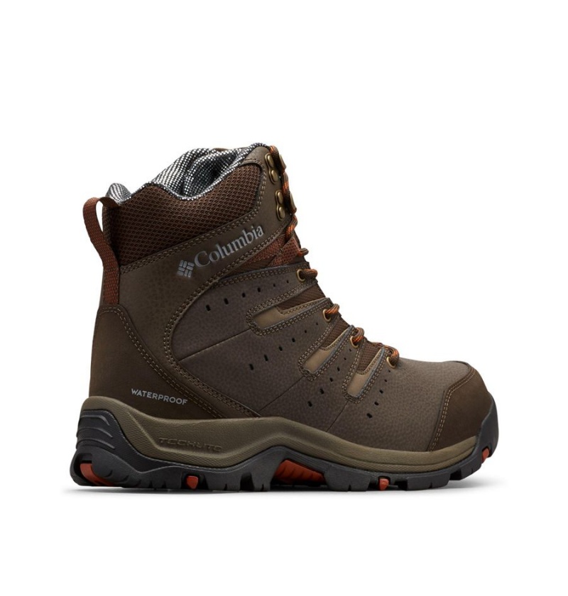 Brown Columbia Gunnison II Omni Heat Men's Boots | 38216RGCE