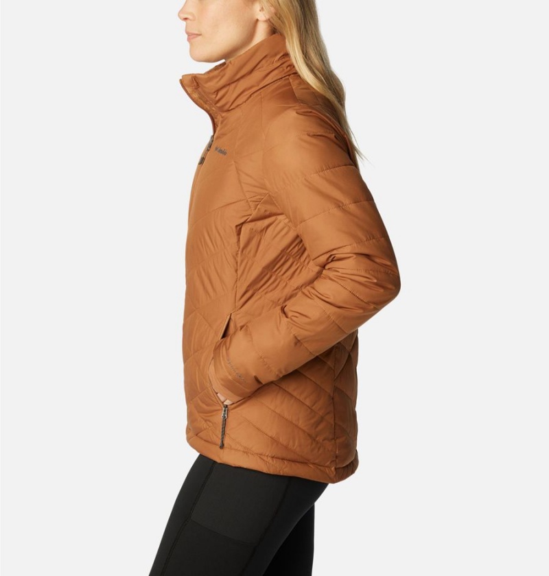 Brown Columbia Heavenly Women's Puffer Jacket | 13468VPQX