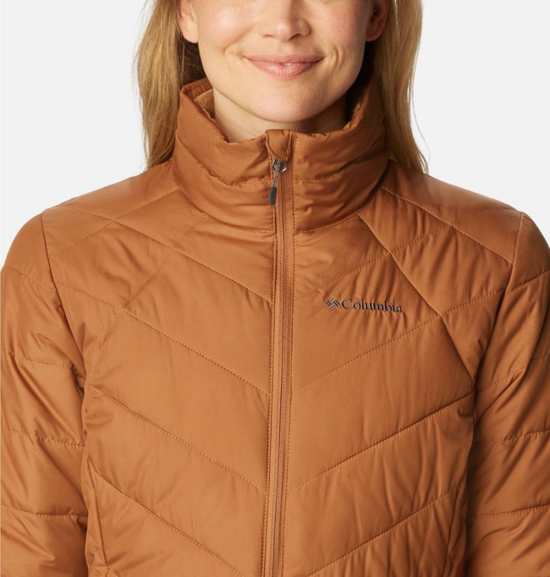 Brown Columbia Heavenly Women's Puffer Jacket | 13468VPQX