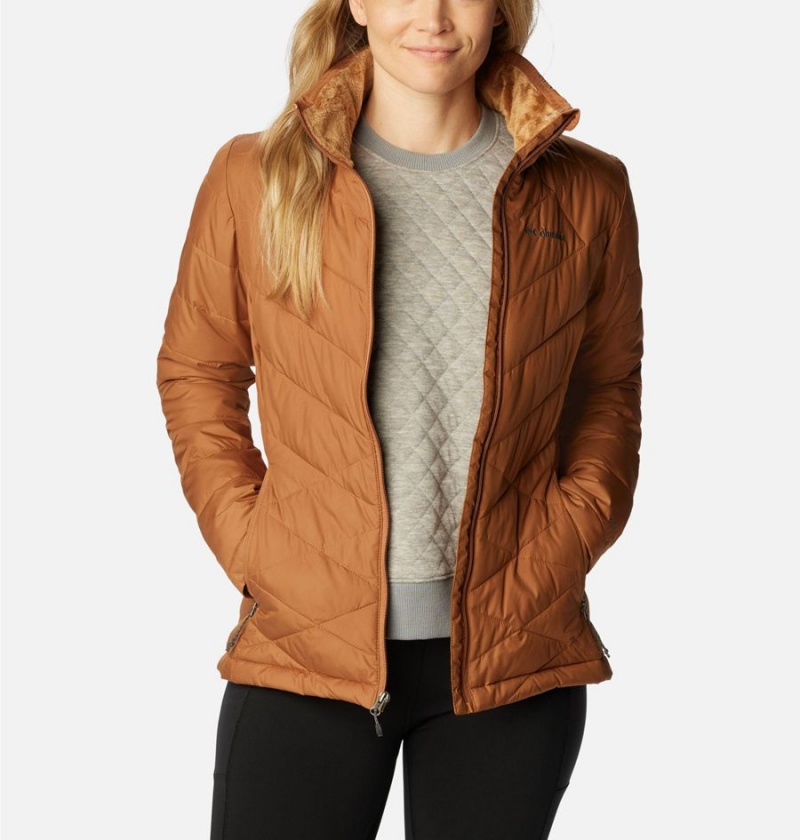 Brown Columbia Heavenly Women's Puffer Jacket | 13468VPQX