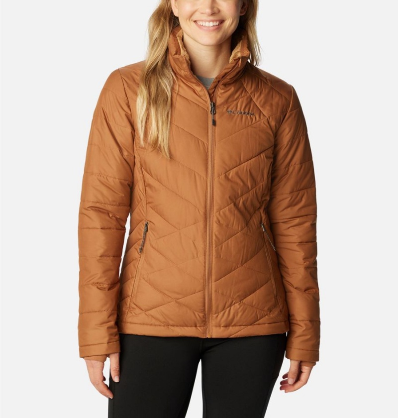 Brown Columbia Heavenly Women\'s Puffer Jacket | 13468VPQX