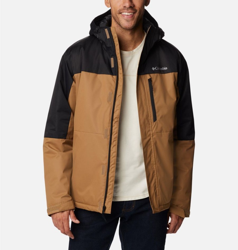 Brown Columbia Hikebound Insulated Men's Puffer Jacket | 09182GWAN