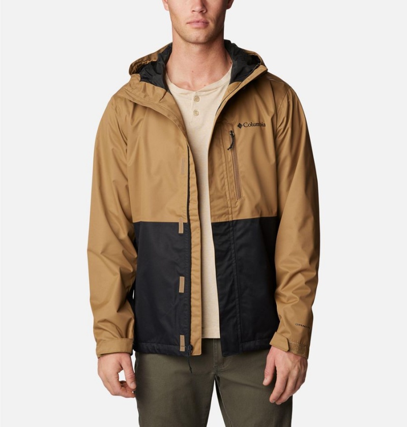 Brown Columbia Hikebound Men's Rain Jacket | 53142FUIB