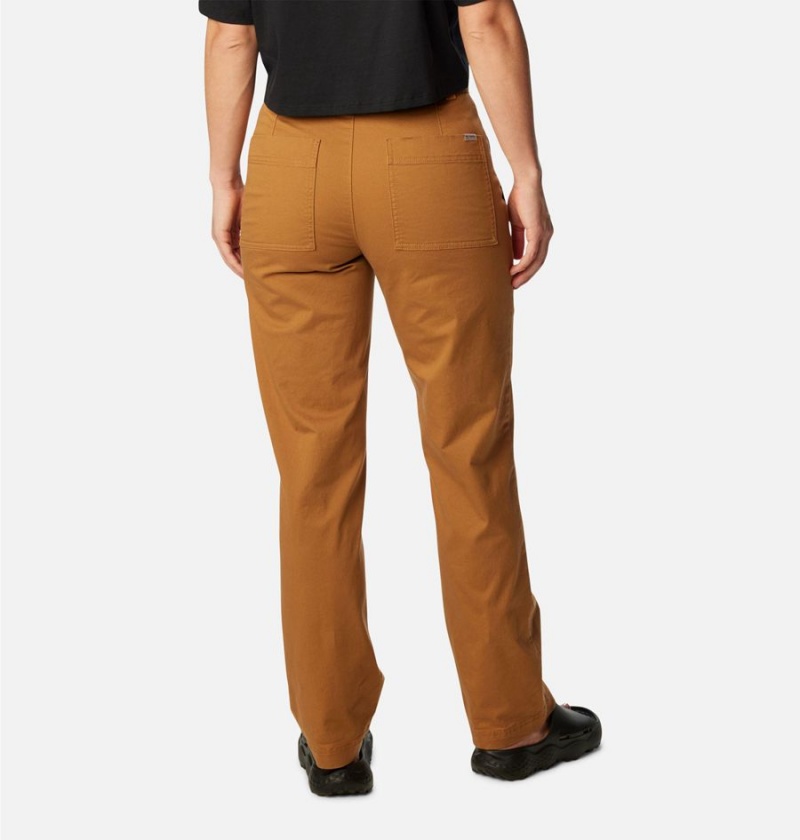 Brown Columbia Holly Hideaway Cotton Women's Pants | 75618XYOH