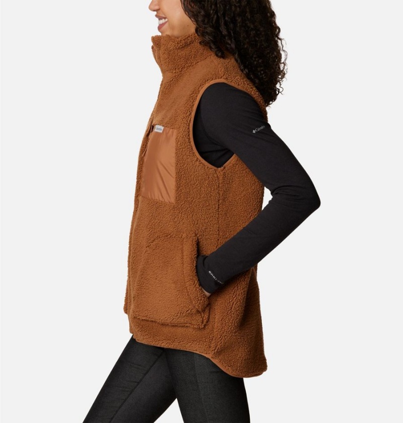 Brown Columbia Holly Hideaway Women's Vest | 38925SPXC