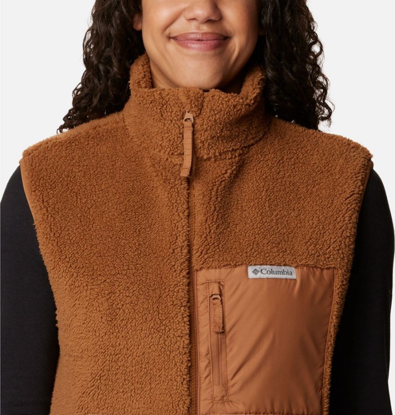 Brown Columbia Holly Hideaway Women's Vest | 38925SPXC