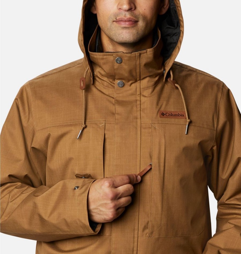 Brown Columbia Horizons Pine Interchange Men's 3 In 1 Jackets | 10943NFLT