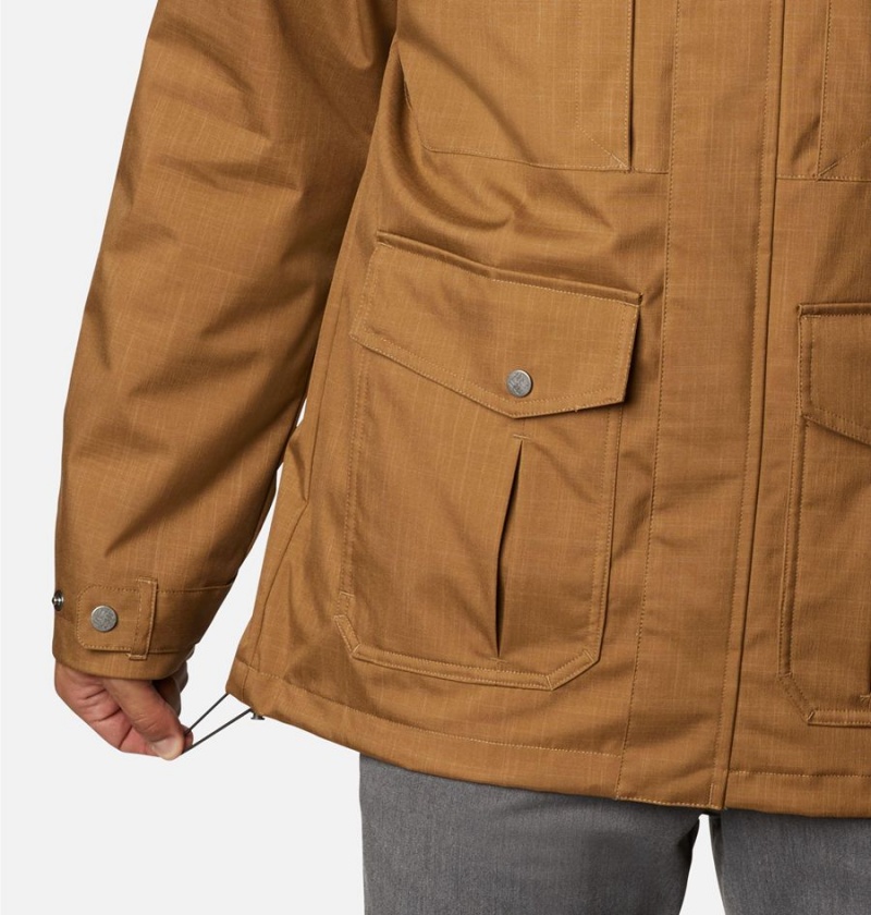 Brown Columbia Horizons Pine Interchange Men's 3 In 1 Jackets | 10943NFLT