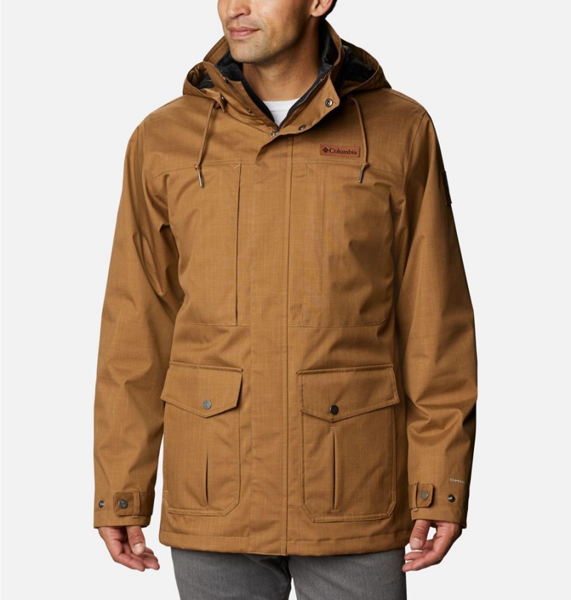 Brown Columbia Horizons Pine Interchange Men\'s 3 In 1 Jackets | 10943NFLT