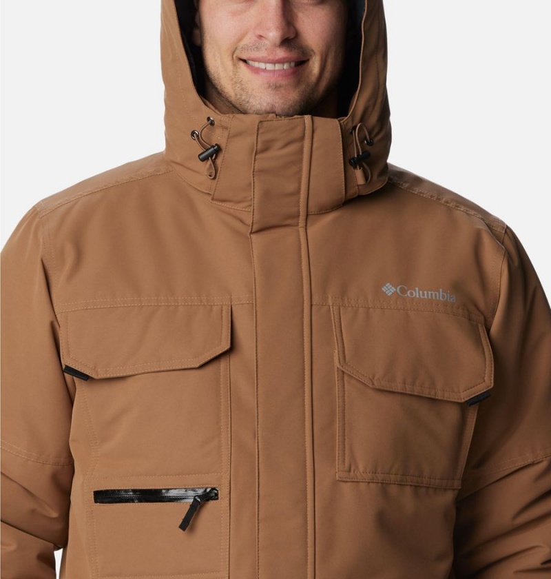 Brown Columbia Landroamer Men's Coats | 45197QVYS