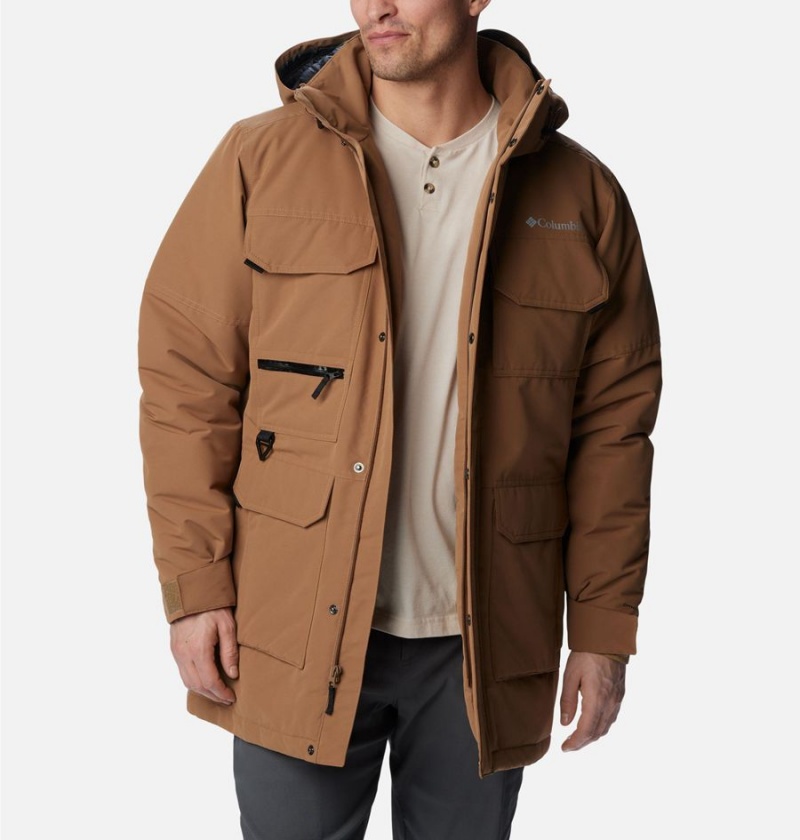 Brown Columbia Landroamer Men's Coats | 45197QVYS