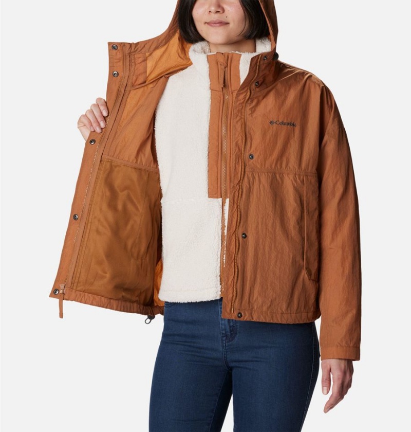 Brown Columbia Laurelwoods II Interchange Women's 3 In 1 Jackets | 28197FPIM