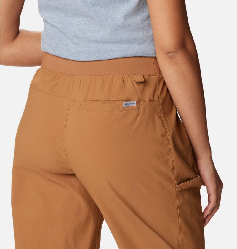 Brown Columbia Leslie Falls Joggers Women's Pants | 09845KORE