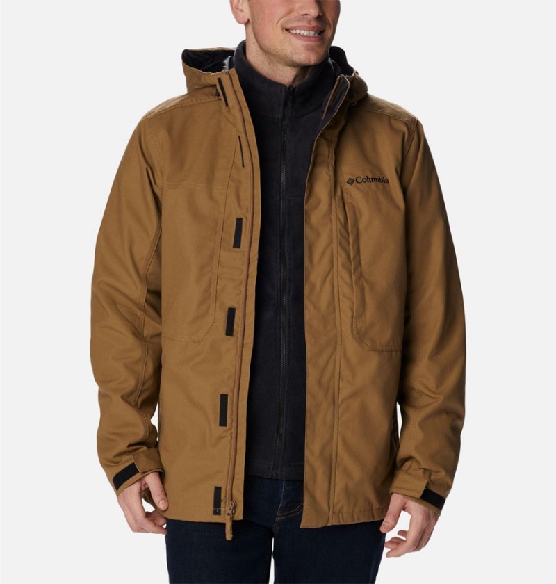 Brown Columbia Loma Vista Interchange Men's 3 In 1 Jackets | 17582YIFN