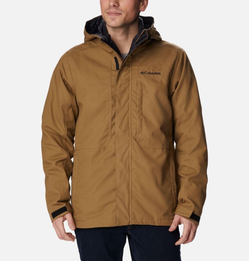 Brown Columbia Loma Vista Interchange Men\'s 3 In 1 Jackets | 17582YIFN