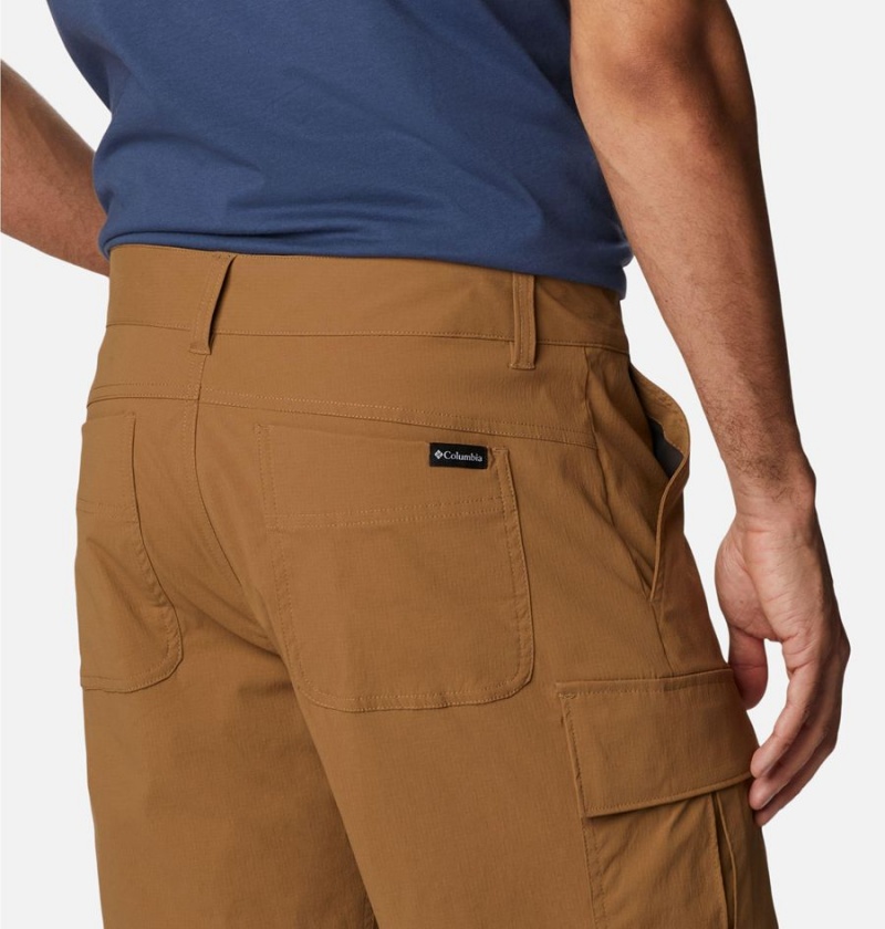 Brown Columbia Newton Ridge II Men's Shorts | 10432QLKA