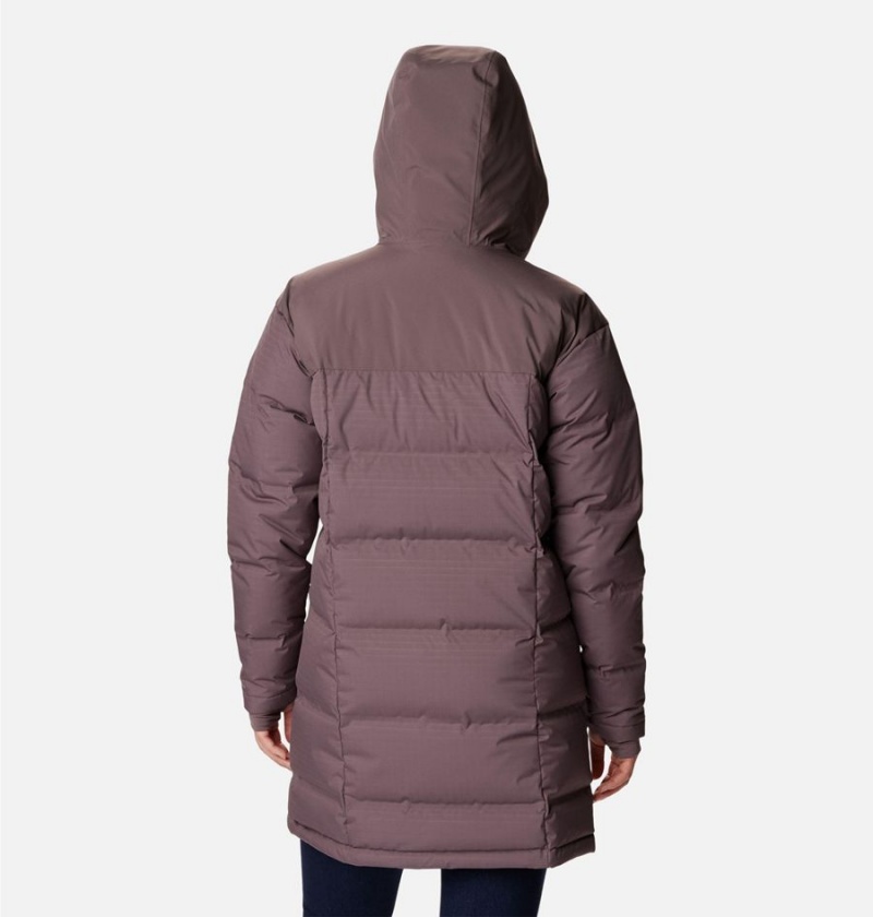 Brown Columbia Opal Hill Mid Women's Puffer Jacket | 95087GTXD