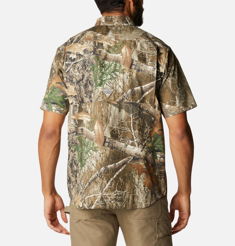 Brown Columbia PHG Super Sharptail Short Sleeve Men's Shirt | 43601ZLVC