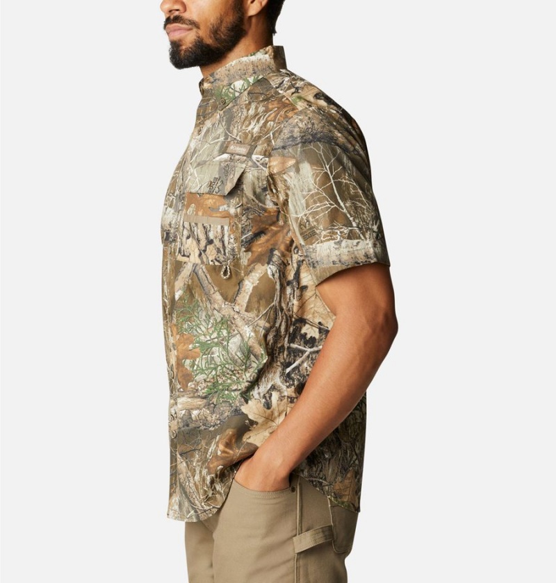 Brown Columbia PHG Super Sharptail Short Sleeve Men's Shirt | 43601ZLVC