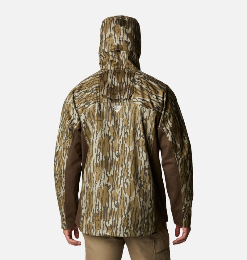 Brown Columbia PHG Trophy Rack Silent Men's Rain Jacket | 74013MJES