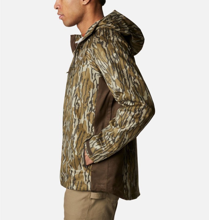 Brown Columbia PHG Trophy Rack Silent Men's Rain Jacket | 74013MJES