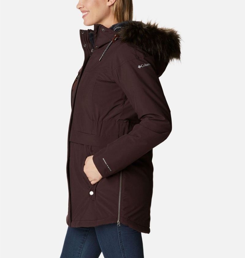 Brown Columbia Payton Pass Insulated Women's Coats | 78620FVUZ