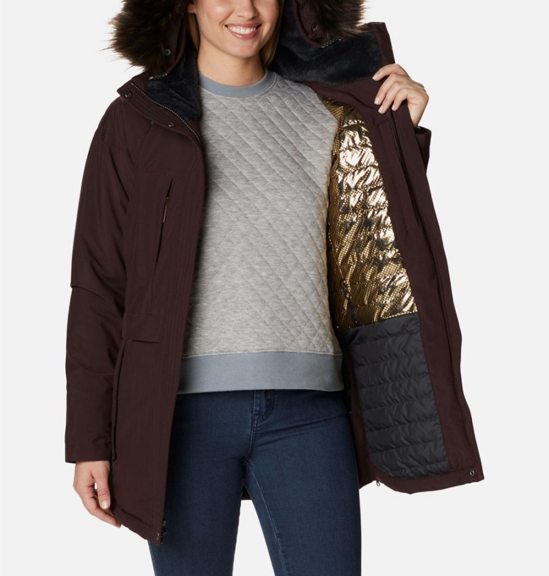 Brown Columbia Payton Pass Insulated Women's Coats | 78620FVUZ