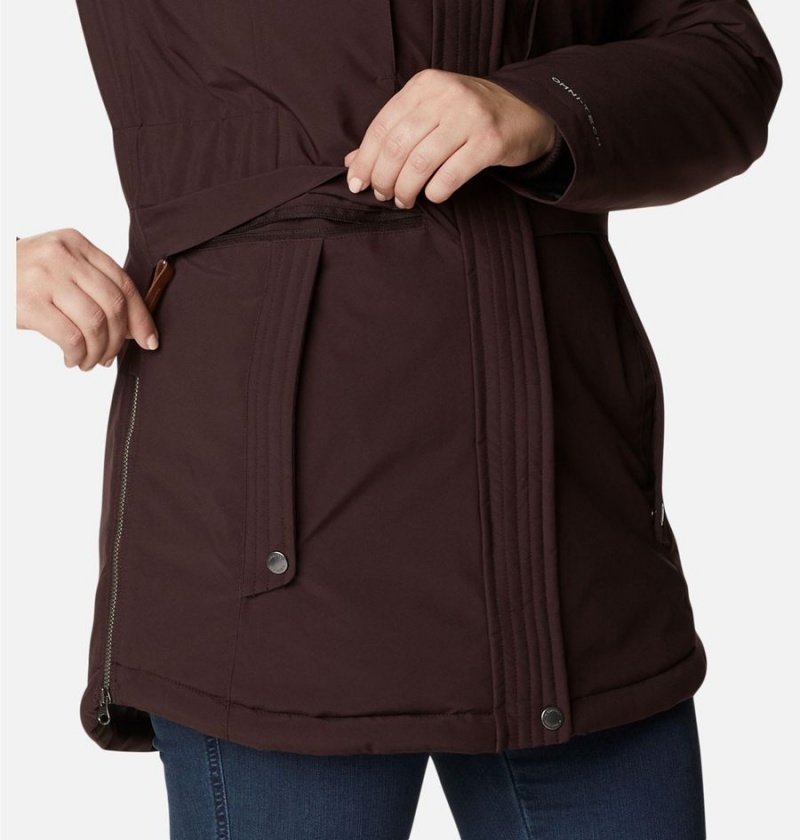 Brown Columbia Payton Pass Insulated Women's Coats | 78620FVUZ