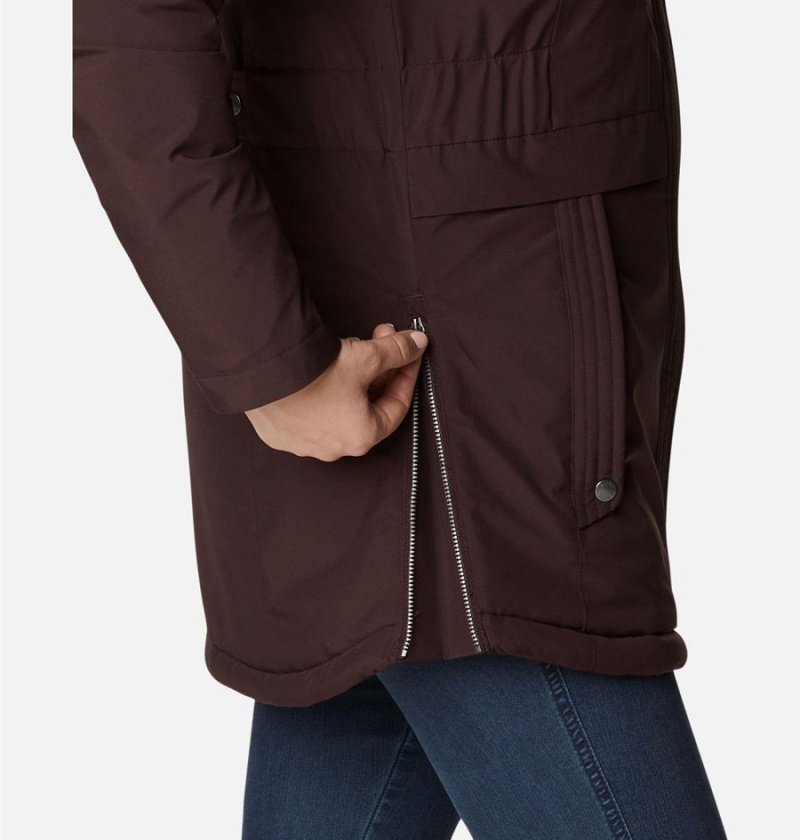 Brown Columbia Payton Pass Insulated Women's Coats | 78620FVUZ