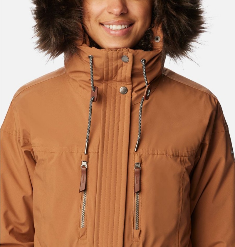 Brown Columbia Payton Pass Interchange Women's Coats | 84015BFJV