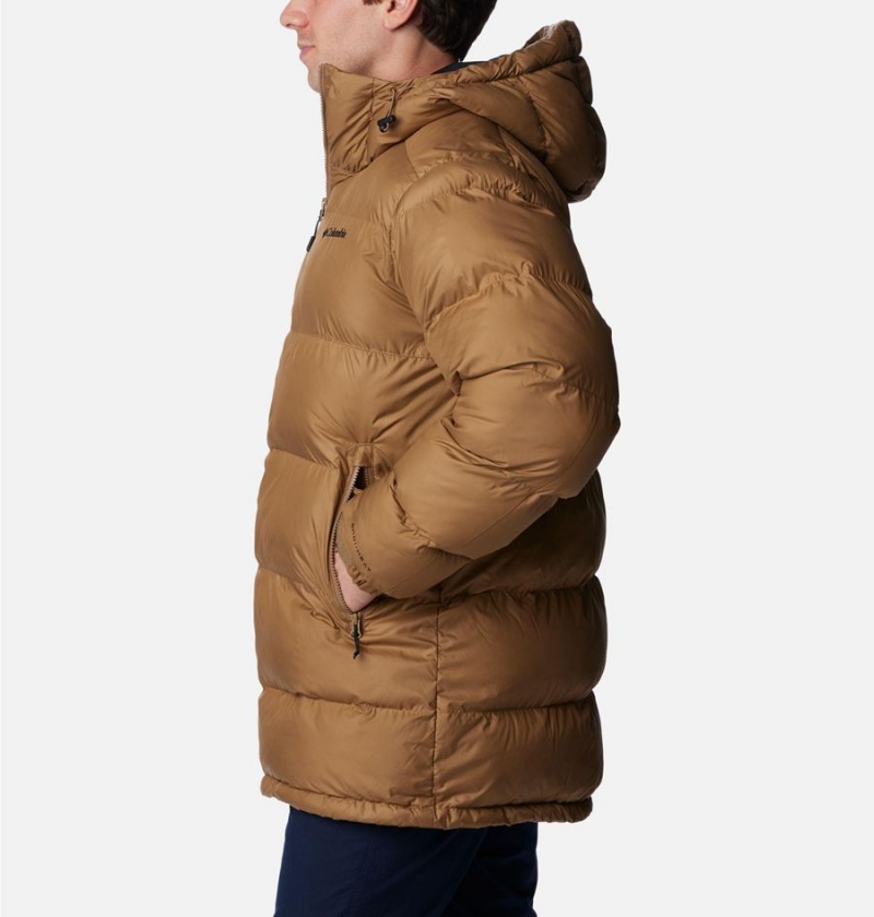 Brown Columbia Pike Lake Parka Insulated Men's Puffer Jacket | 72956XNSH