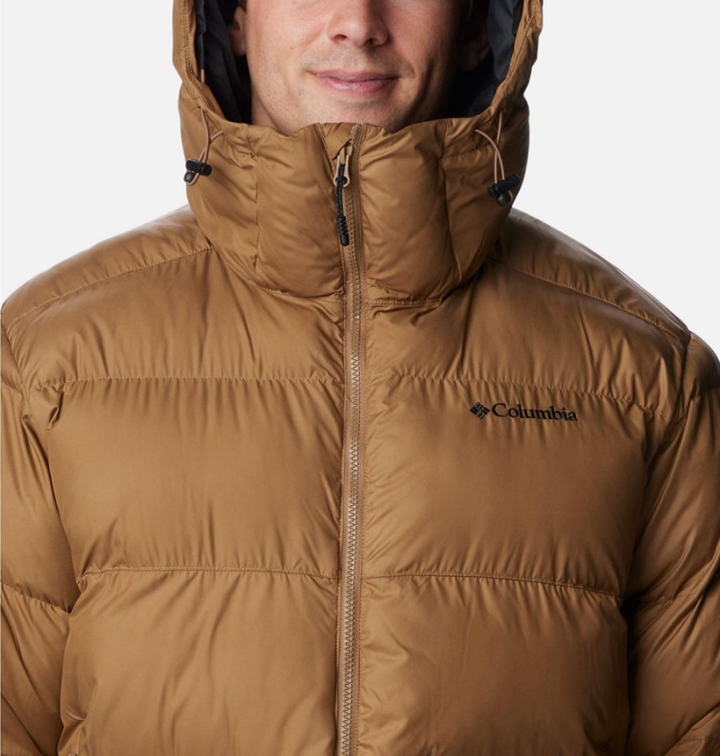 Brown Columbia Pike Lake Parka Insulated Men's Puffer Jacket | 72956XNSH