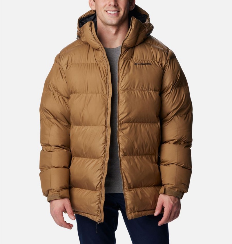 Brown Columbia Pike Lake Parka Insulated Men's Puffer Jacket | 72956XNSH