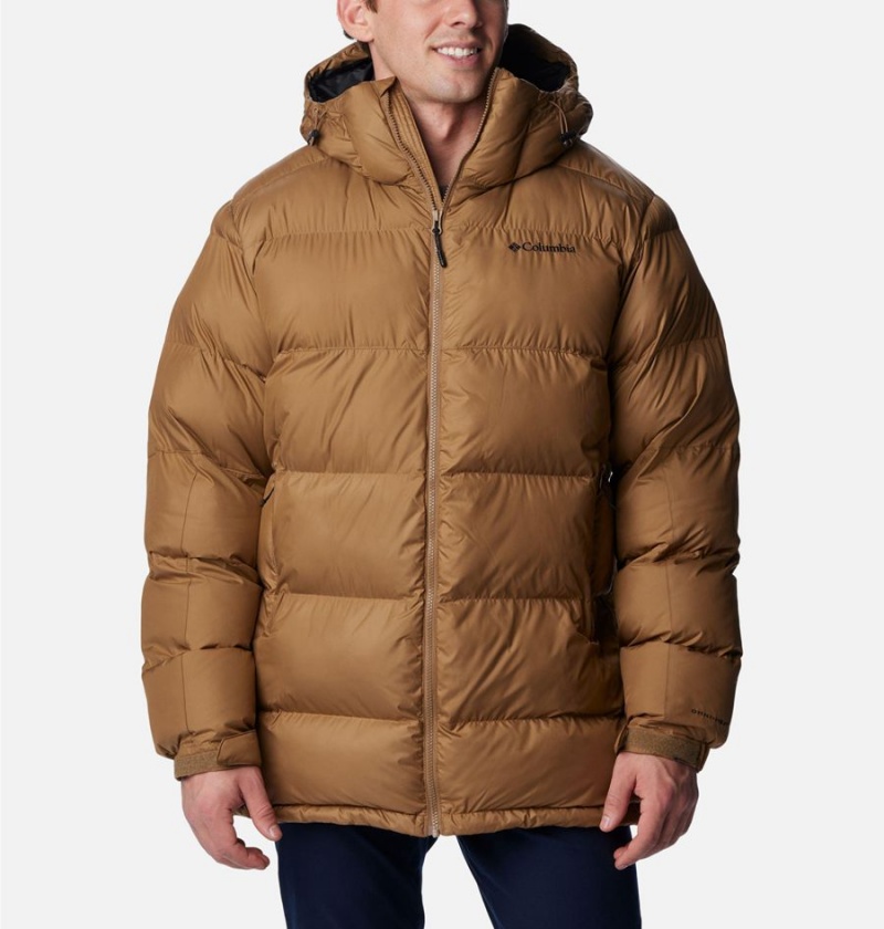 Brown Columbia Pike Lake Parka Insulated Men\'s Puffer Jacket | 72956XNSH