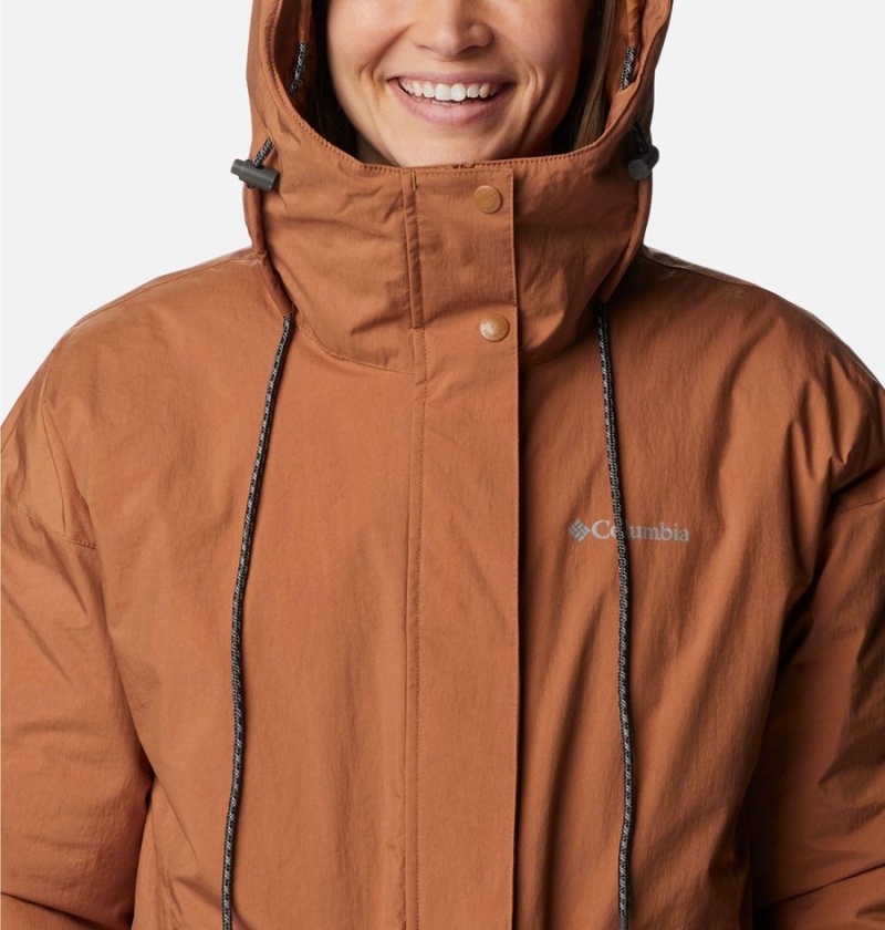 Brown Columbia Rosewood Women's Coats | 12985JBUT