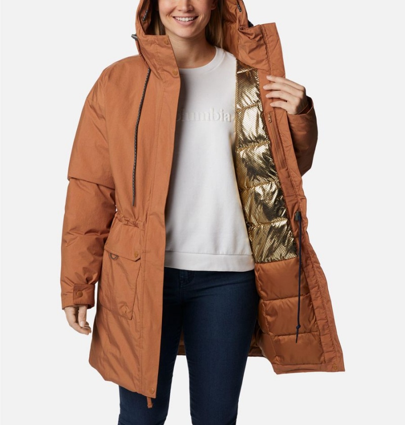 Brown Columbia Rosewood Women's Coats | 12985JBUT