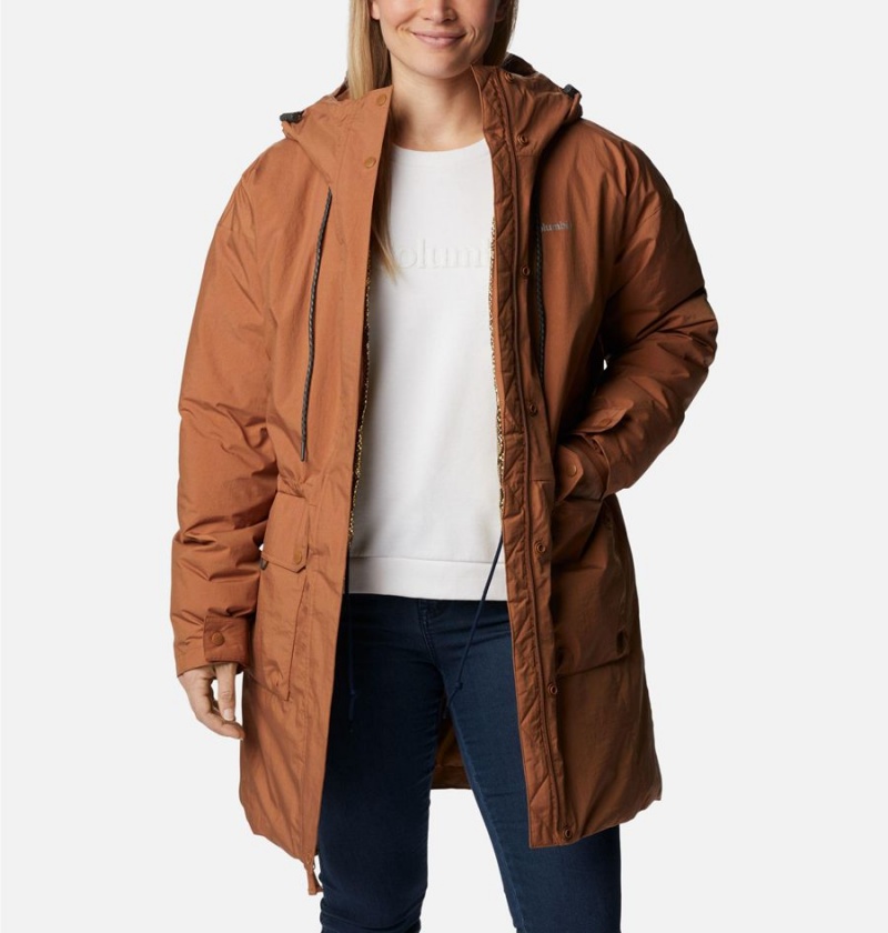 Brown Columbia Rosewood Women's Coats | 12985JBUT