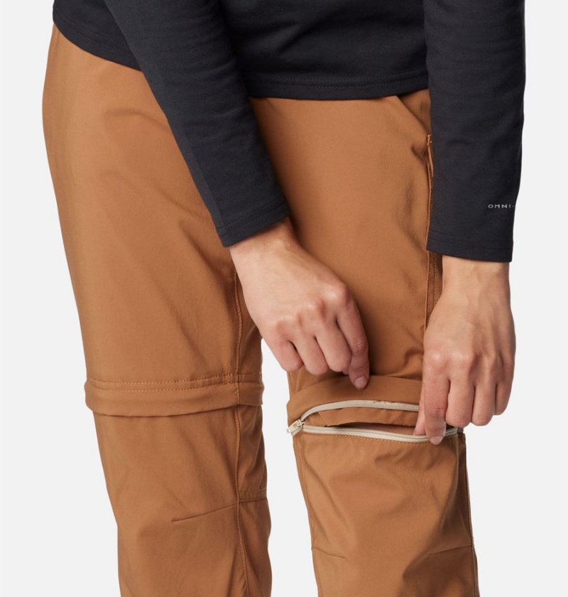 Brown Columbia Silver Ridge Utility Convertible Women's Pants | 08576VLKH