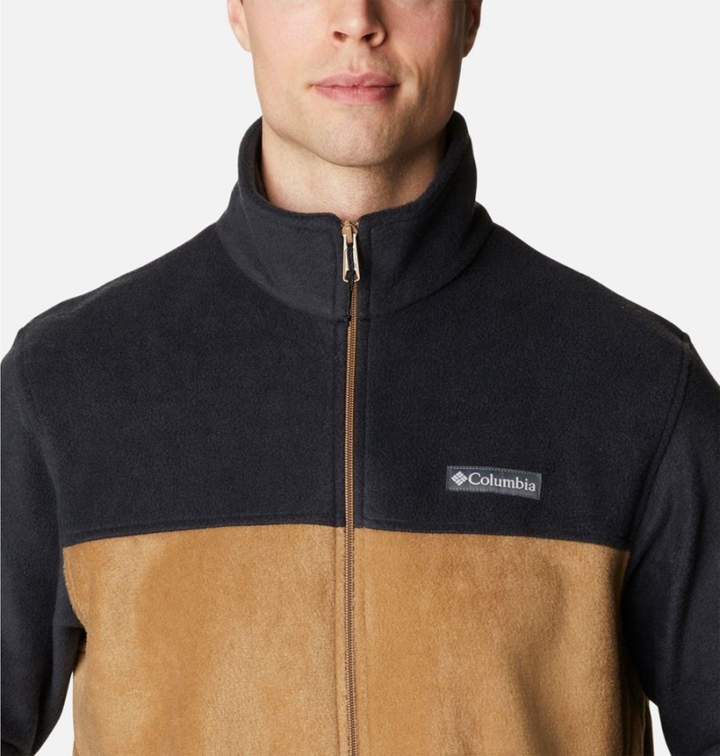 Brown Columbia Steens Mountain 2.0 Full Zip Men's Fleece Jacket | 57204HTBJ