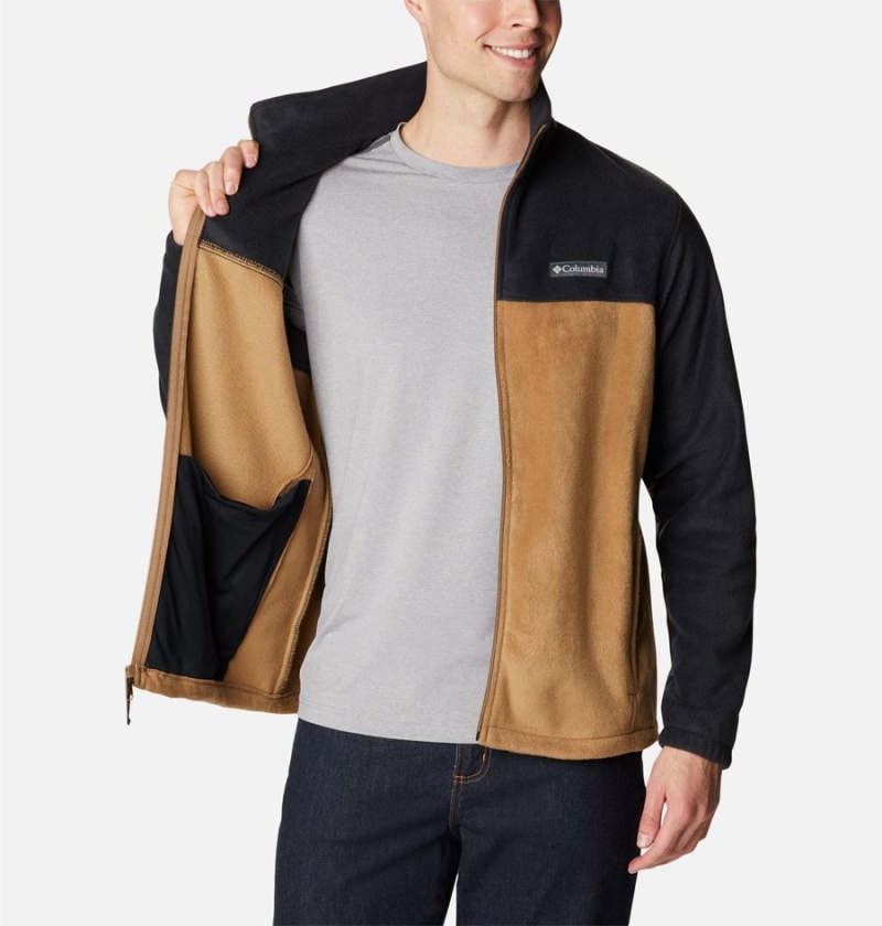 Brown Columbia Steens Mountain 2.0 Full Zip Men's Fleece Jacket | 57204HTBJ