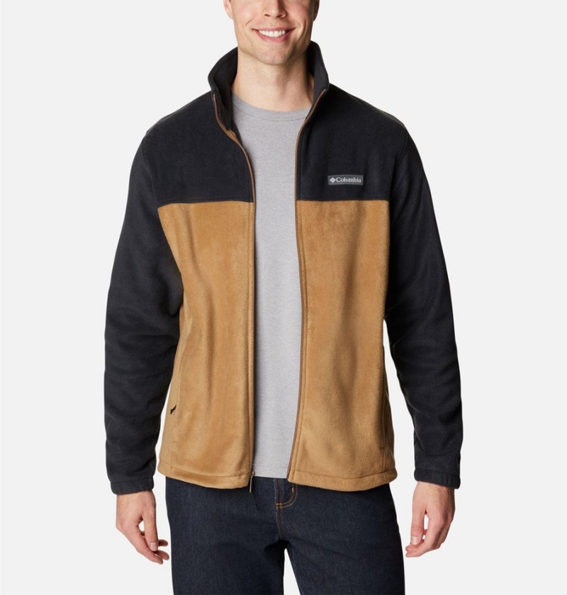 Brown Columbia Steens Mountain 2.0 Full Zip Men's Fleece Jacket | 57204HTBJ