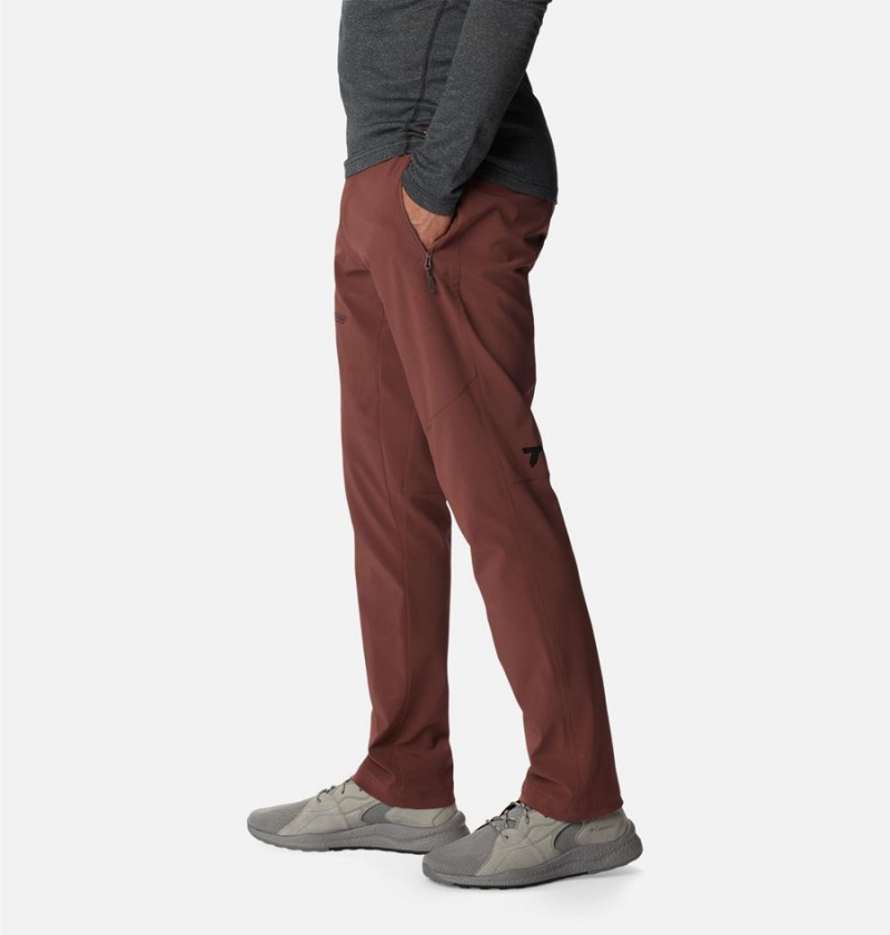 Brown Columbia Titan Pass Men's Pants | 46930VITE