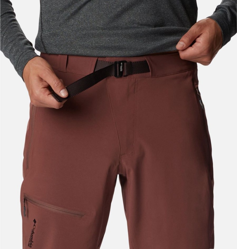 Brown Columbia Titan Pass Men's Pants | 46930VITE