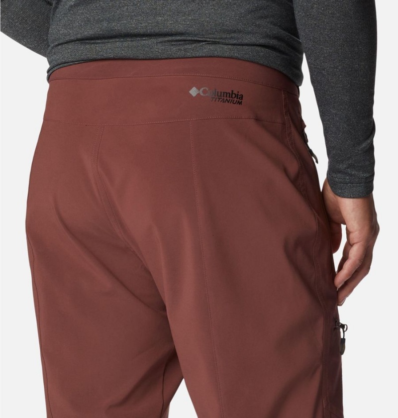 Brown Columbia Titan Pass Men's Pants | 46930VITE