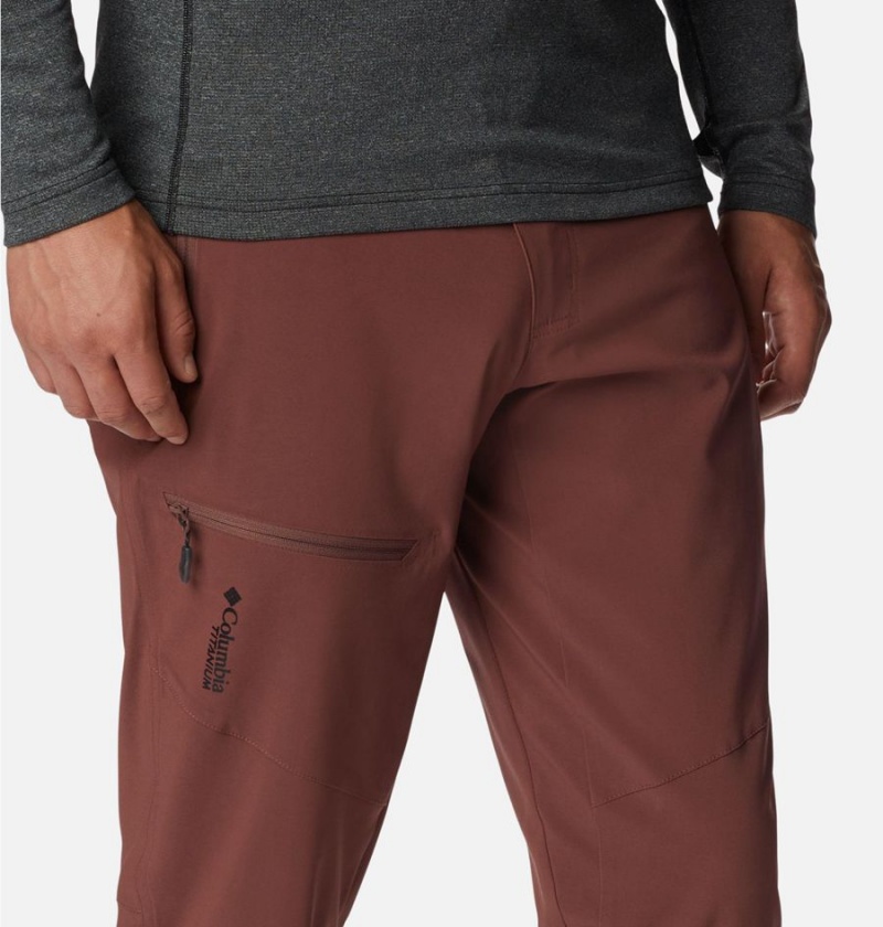 Brown Columbia Titan Pass Men's Pants | 46930VITE