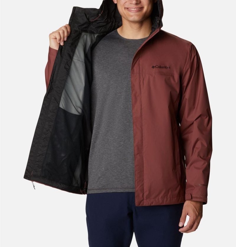 Brown Columbia Watertight II Men's Rain Jacket | 58461WGQS